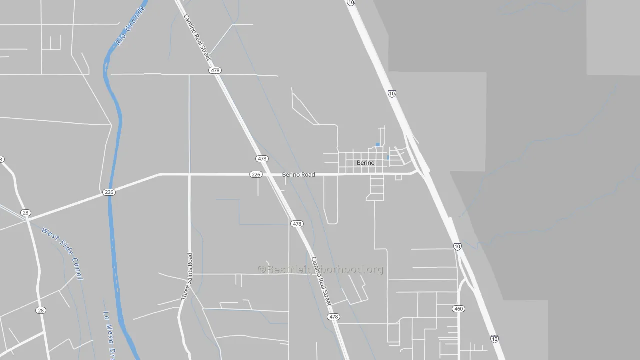 Transit Grade map of 88024, NM