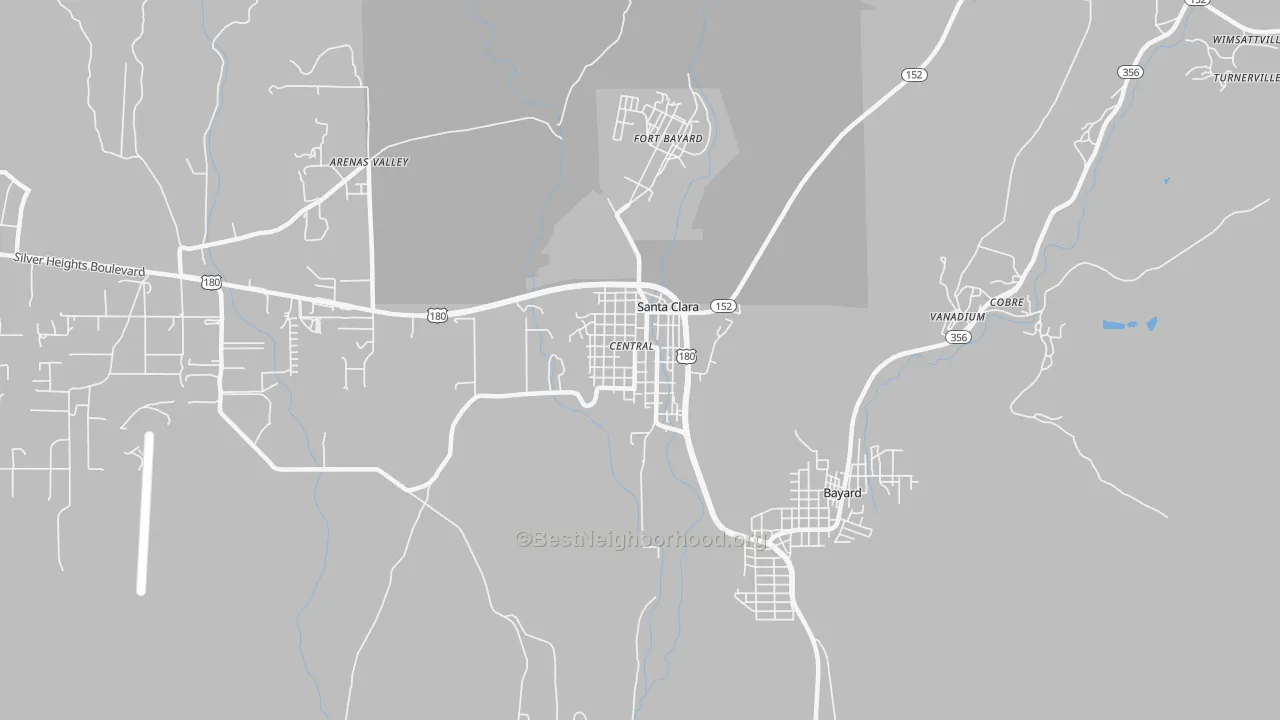 Transit Grade map of 88026, NM