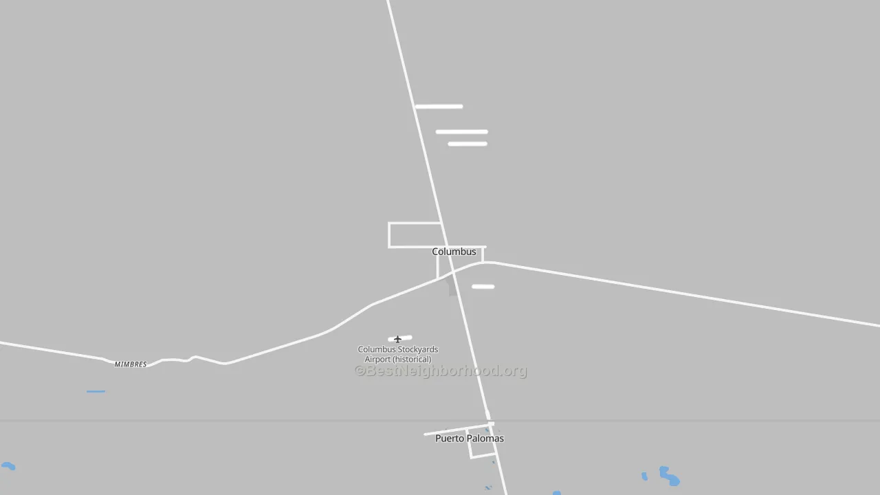 Transit Grade map of 88029, NM
