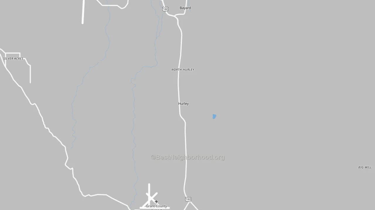 Transit Grade map of 88043, NM