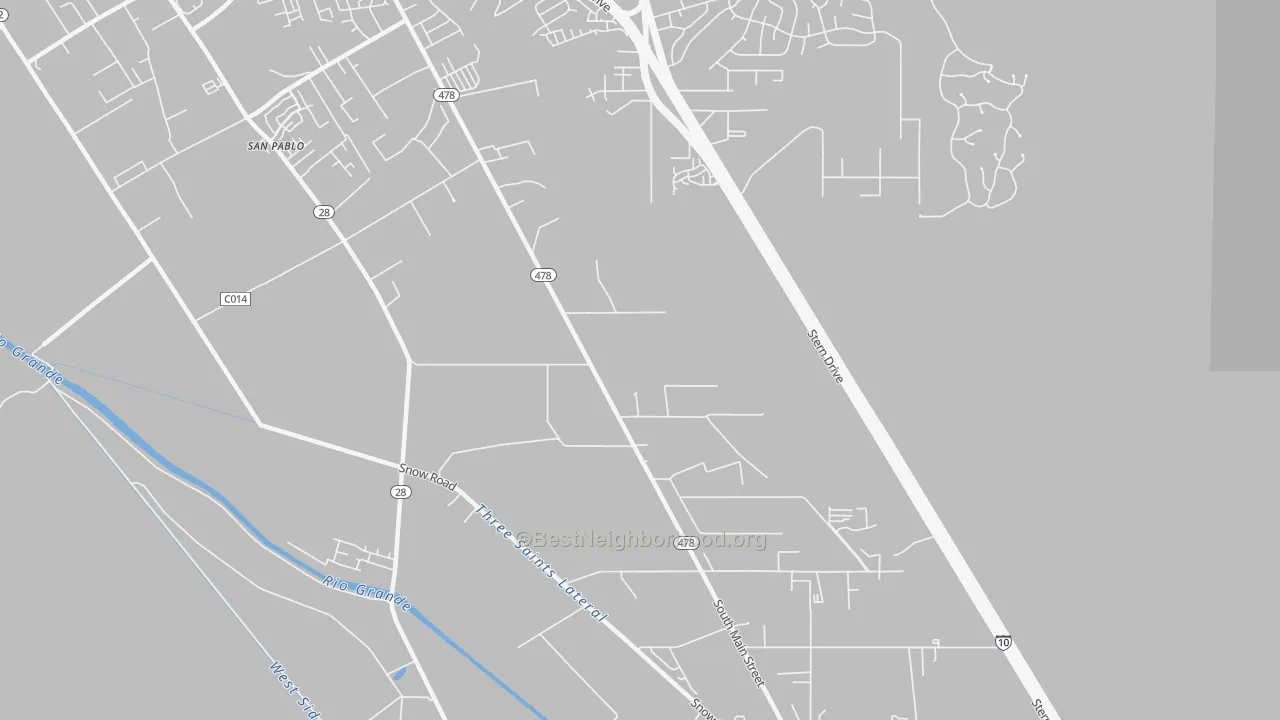 Transit Grade map of 88047, NM