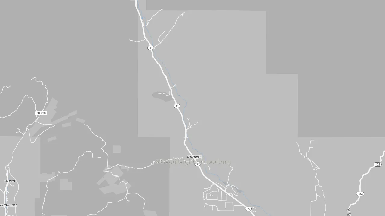 Transit Grade map of 88049, NM