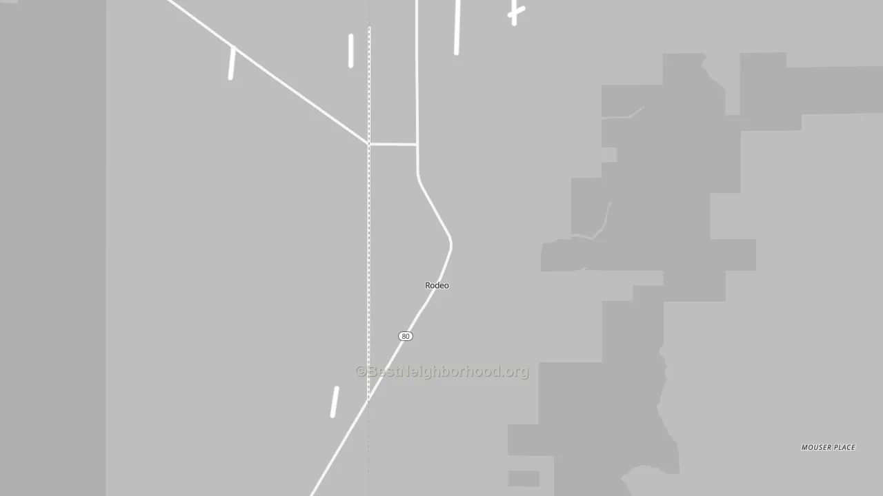 Transit Grade map of 88056, NM