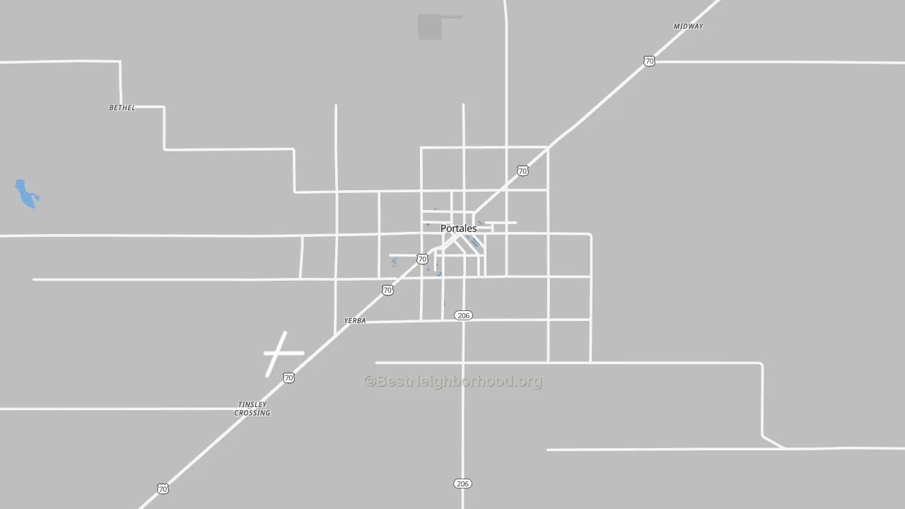 Transit Grade map of 88130, NM