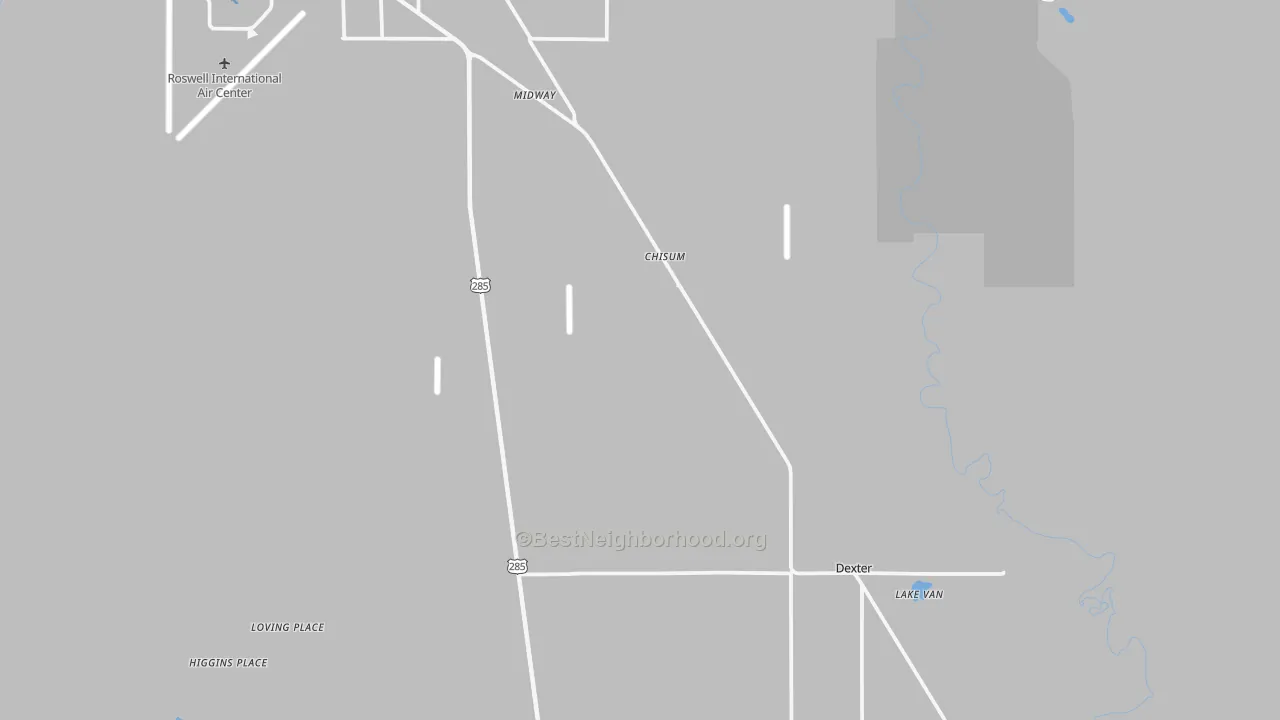 Transit Grade map of 88230, NM
