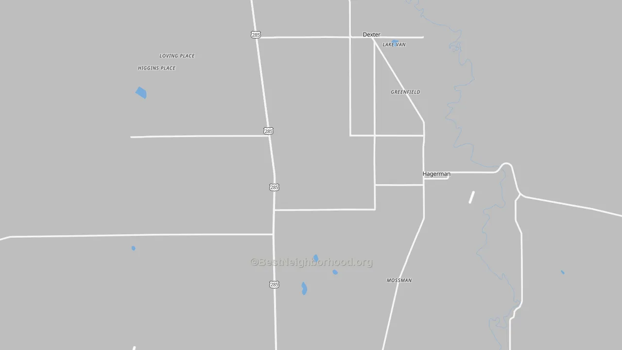 Transit Grade map of 88232, NM