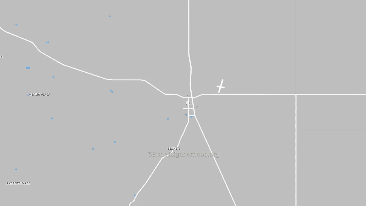 Transit Grade map of 88252, NM