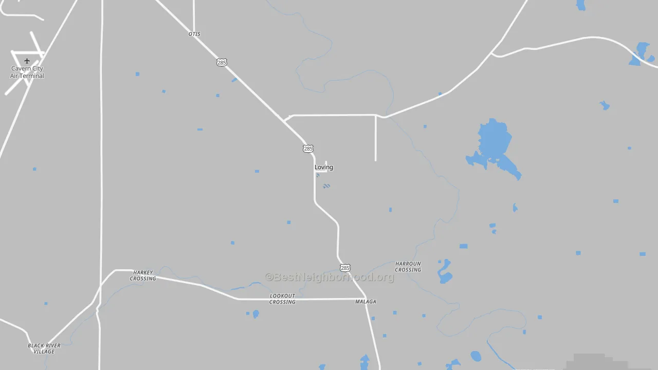 Transit Grade map of 88256, NM
