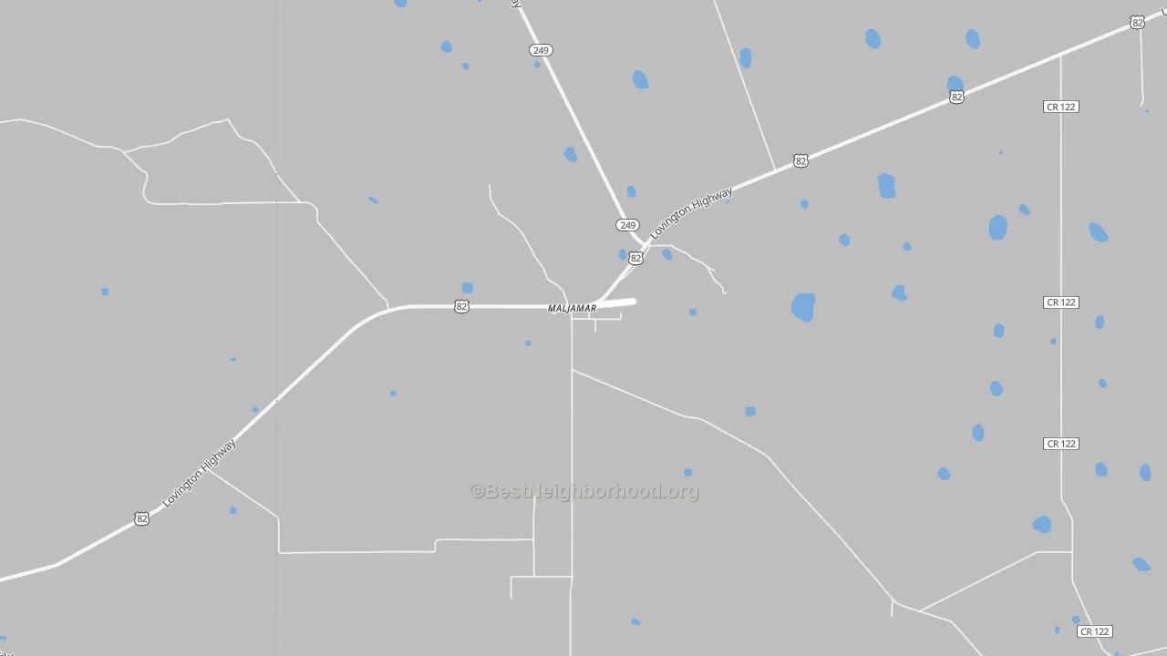 Transit Grade map of 88264, NM