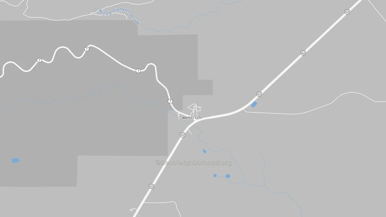 Transit Grade map of 88268, NM