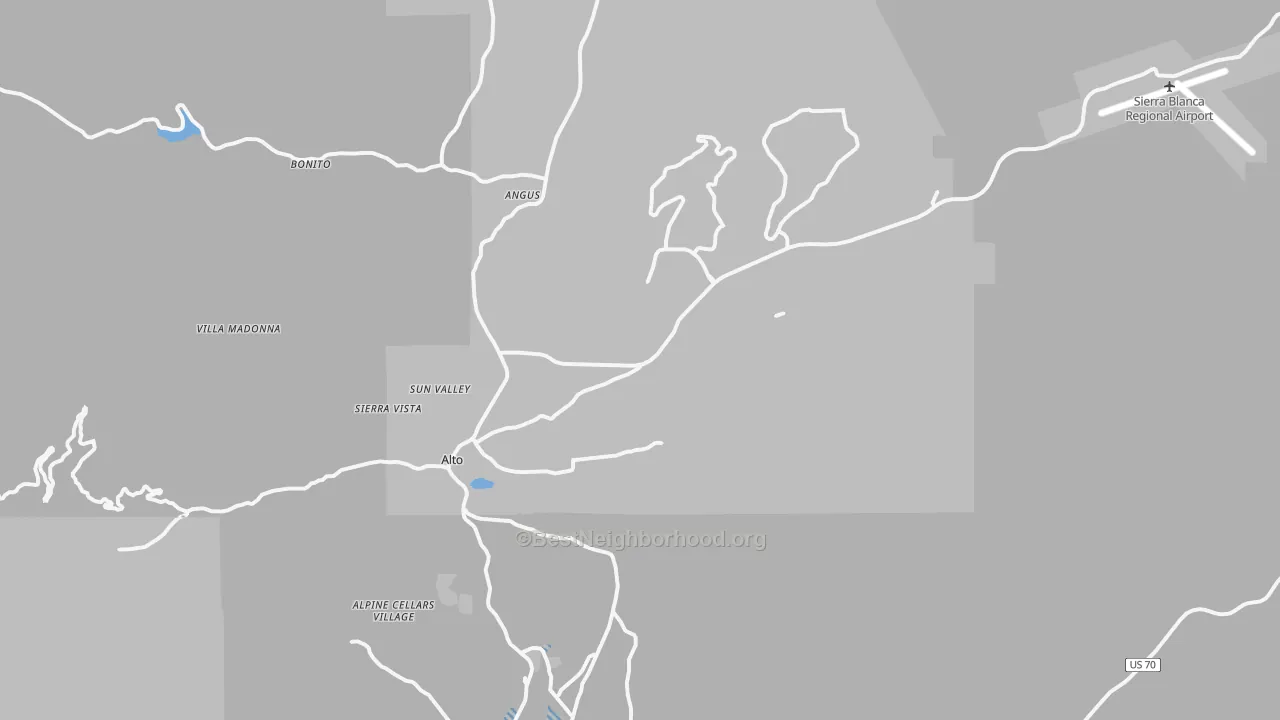 Transit Grade map of 88312, NM
