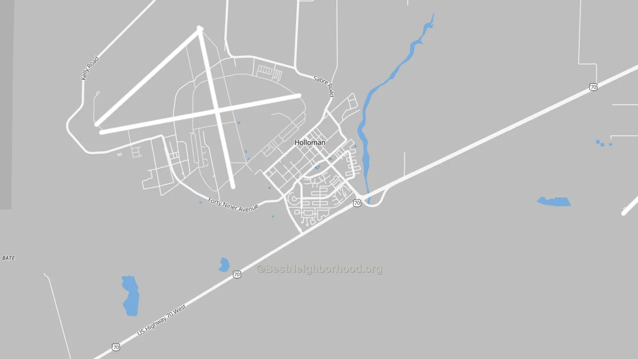 Transit Grade map of 88330, NM