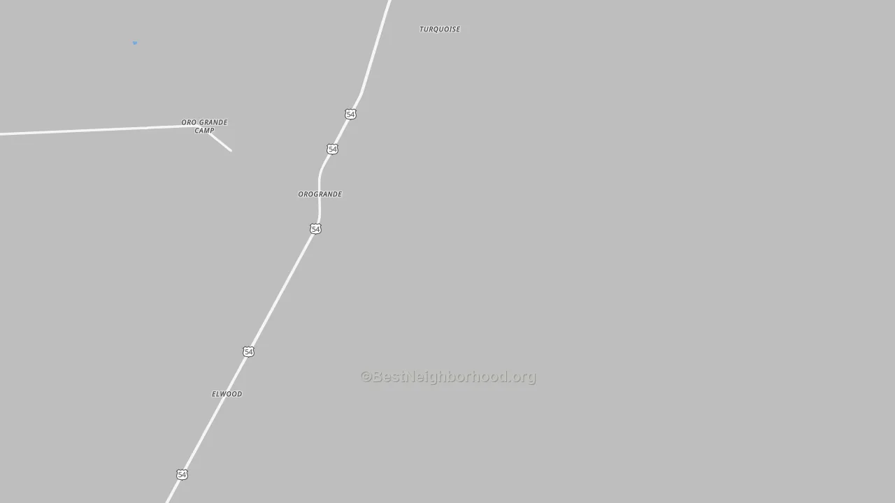 Transit Grade map of 88342, NM