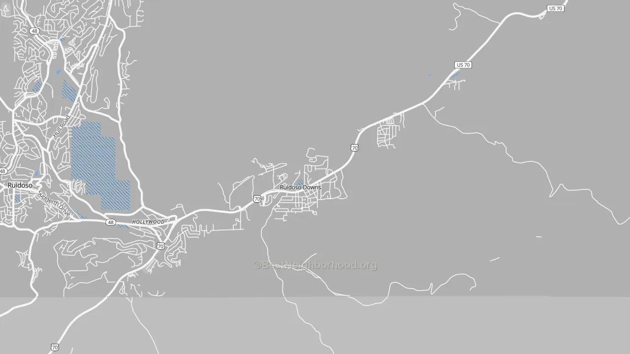 Transit Grade map of 88346, NM