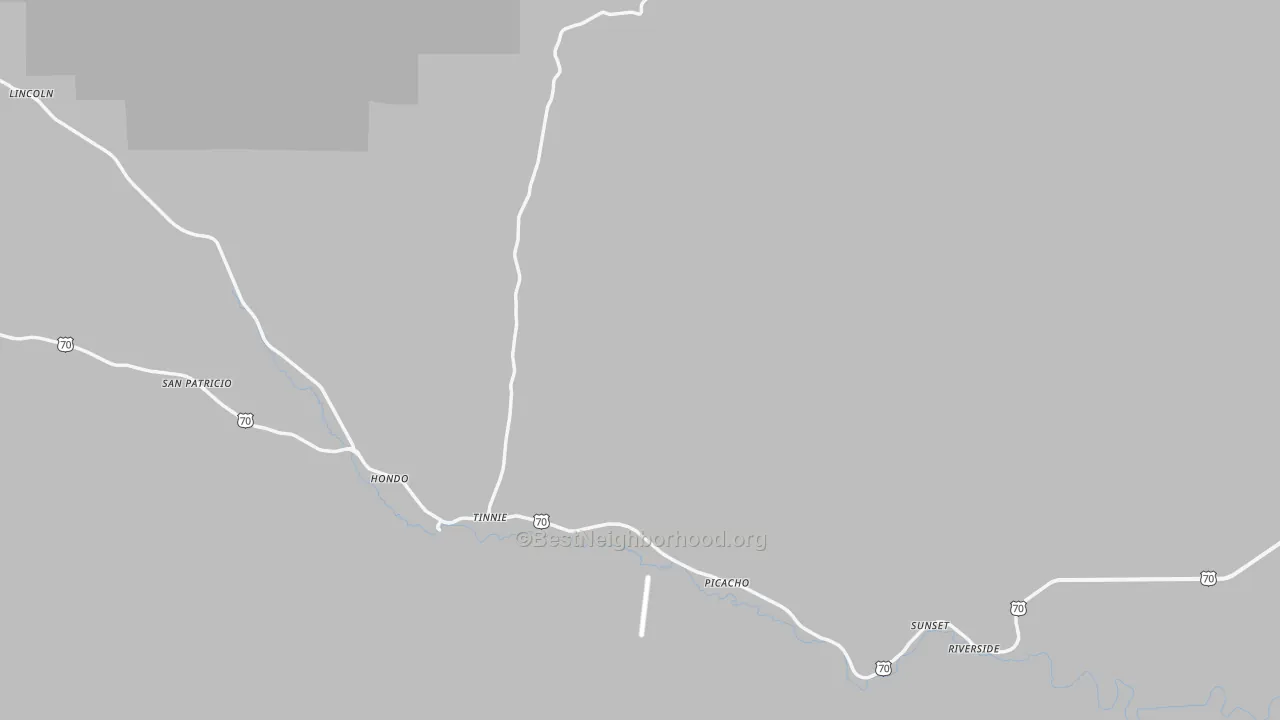 Transit Grade map of 88351, NM