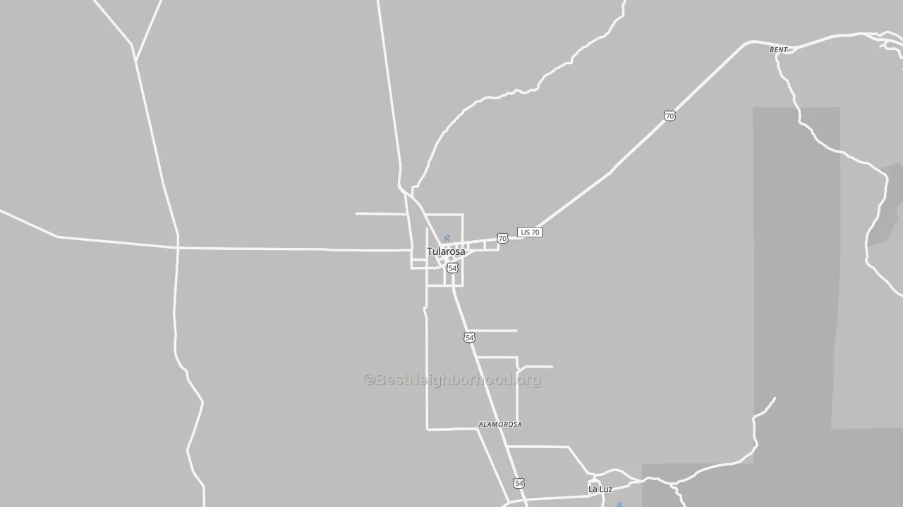 Transit Grade map of 88352, NM