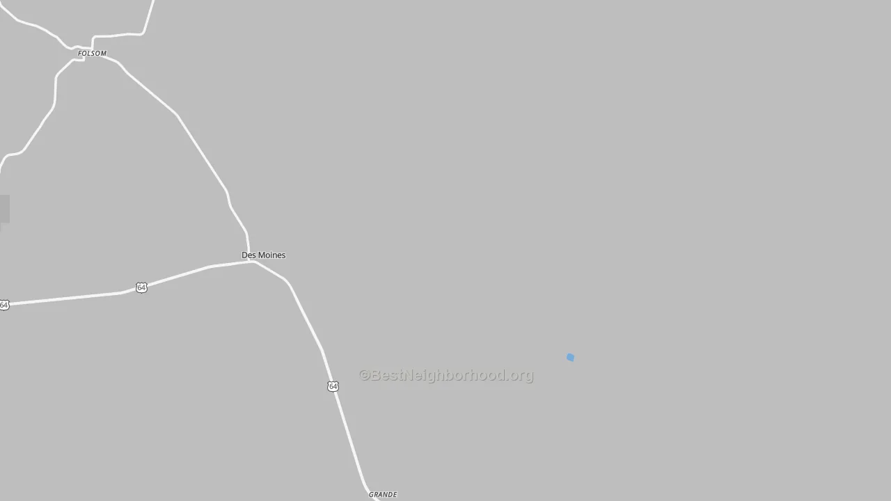 Transit Grade map of 88418, NM