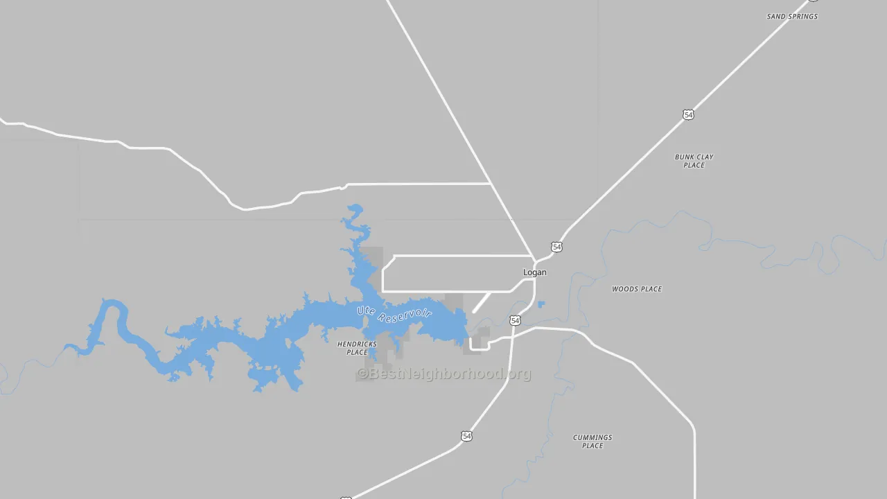 Transit Grade map of 88426, NM