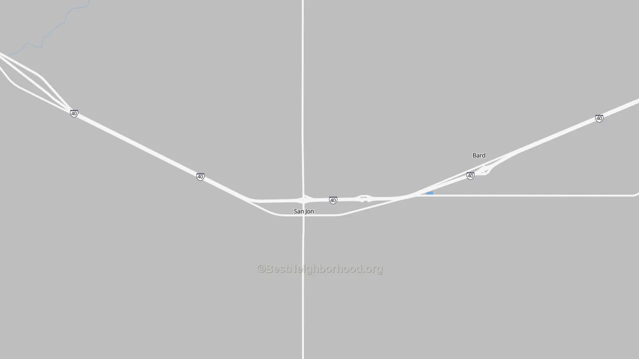 Transit Grade map of 88434, NM