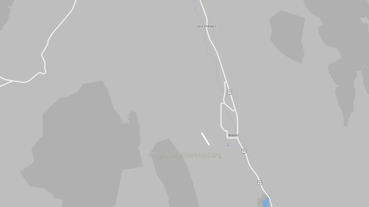 Transit Grade map of 89001, NV