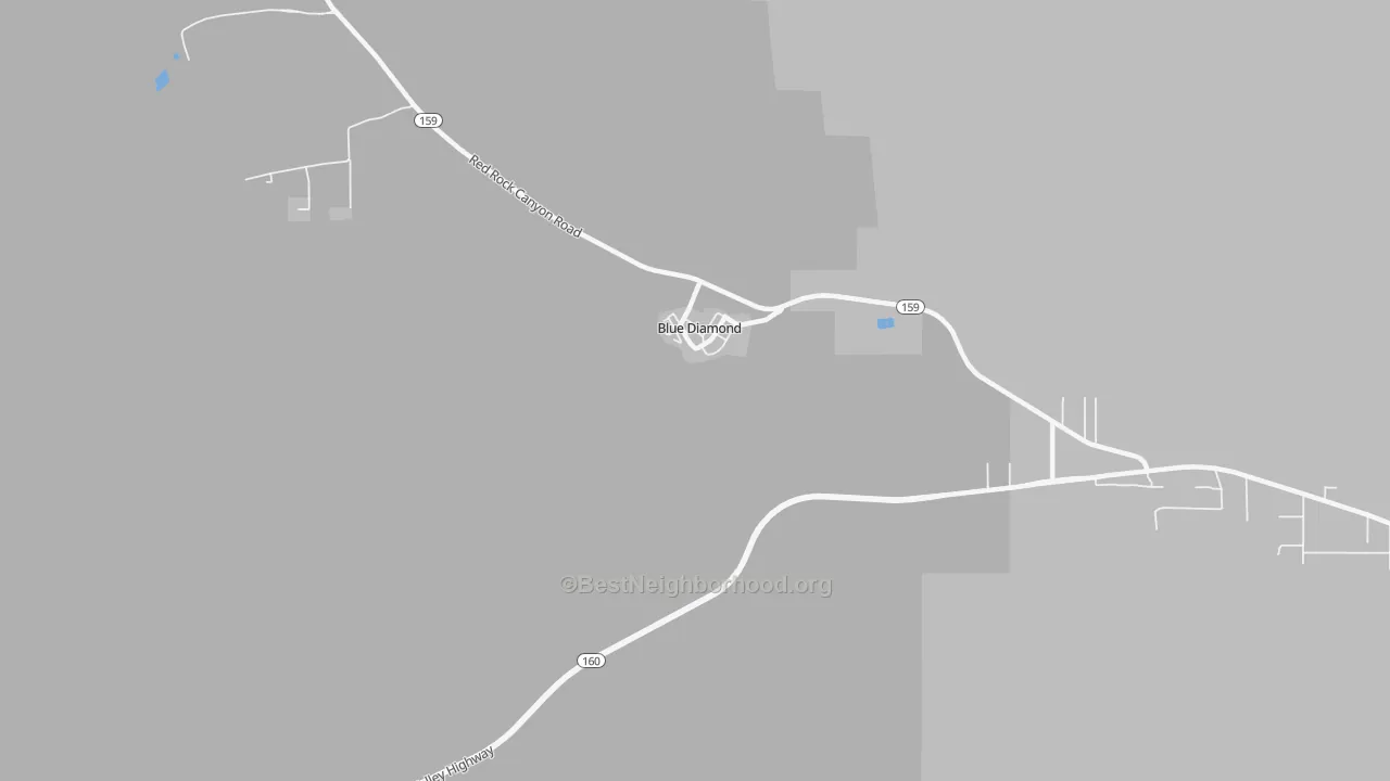 Transit Grade map of 89004, NV