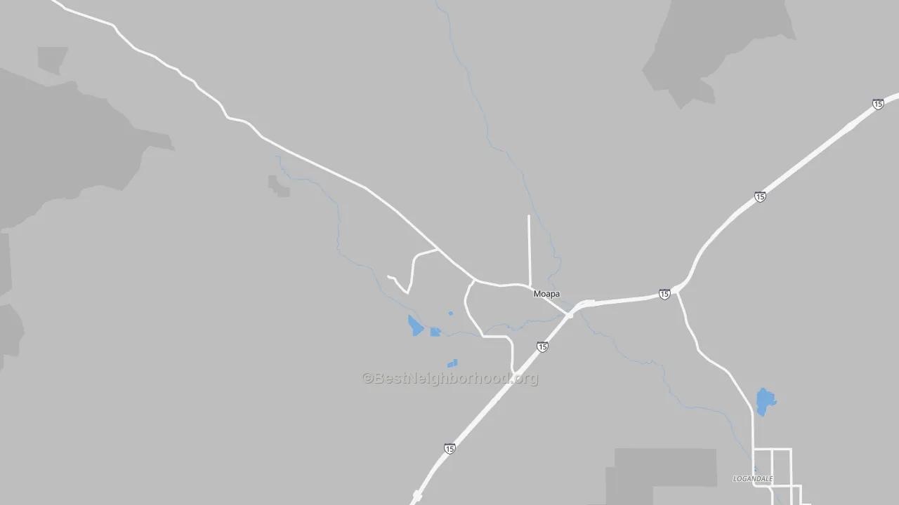 Transit Grade map of 89025, NV