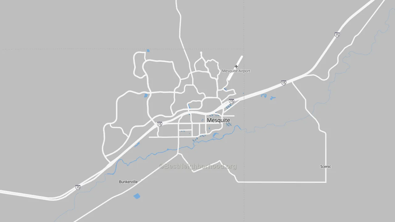 Transit Grade map of 89027, NV