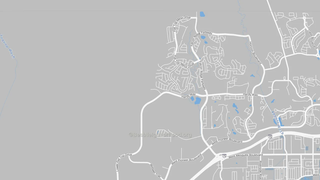 Transit Grade map of 89034, NV