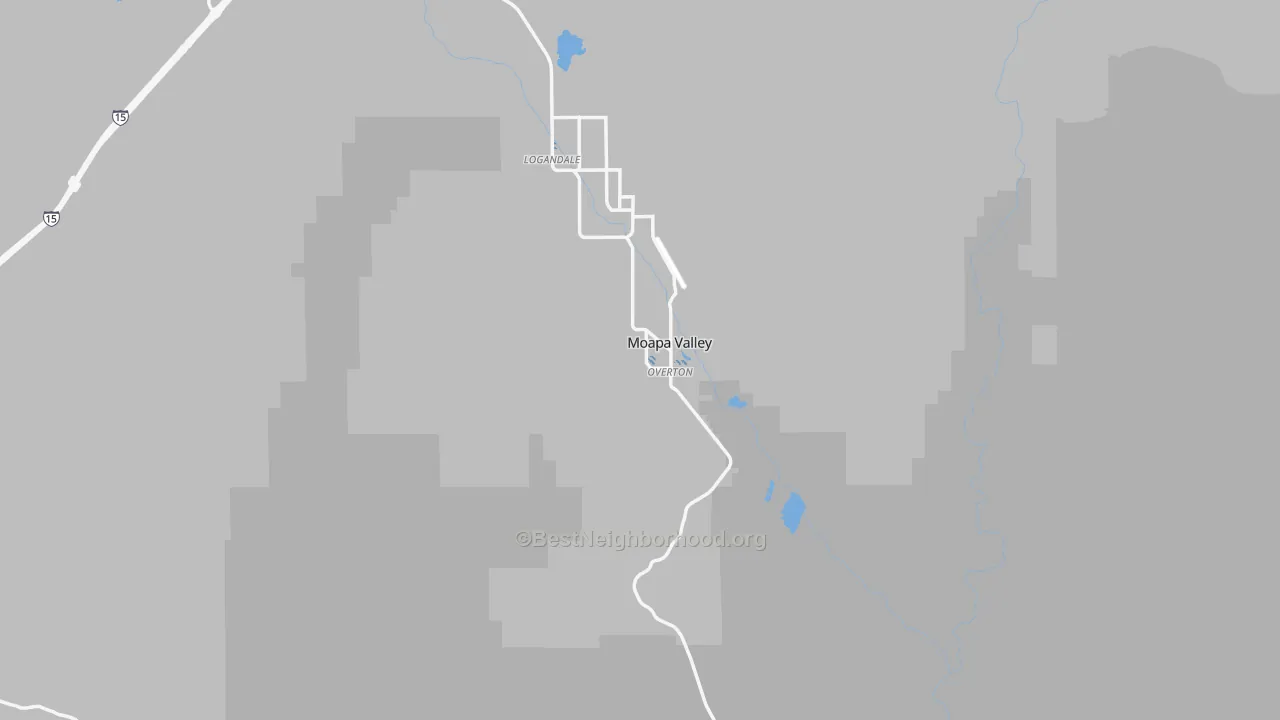 Transit Grade map of 89040, NV