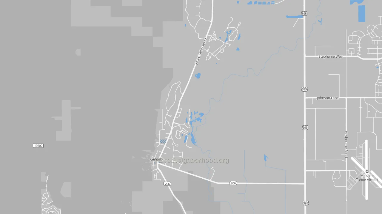 Transit Grade map of 89411, NV