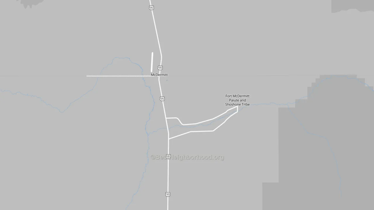 Transit Grade map of 89421, NV