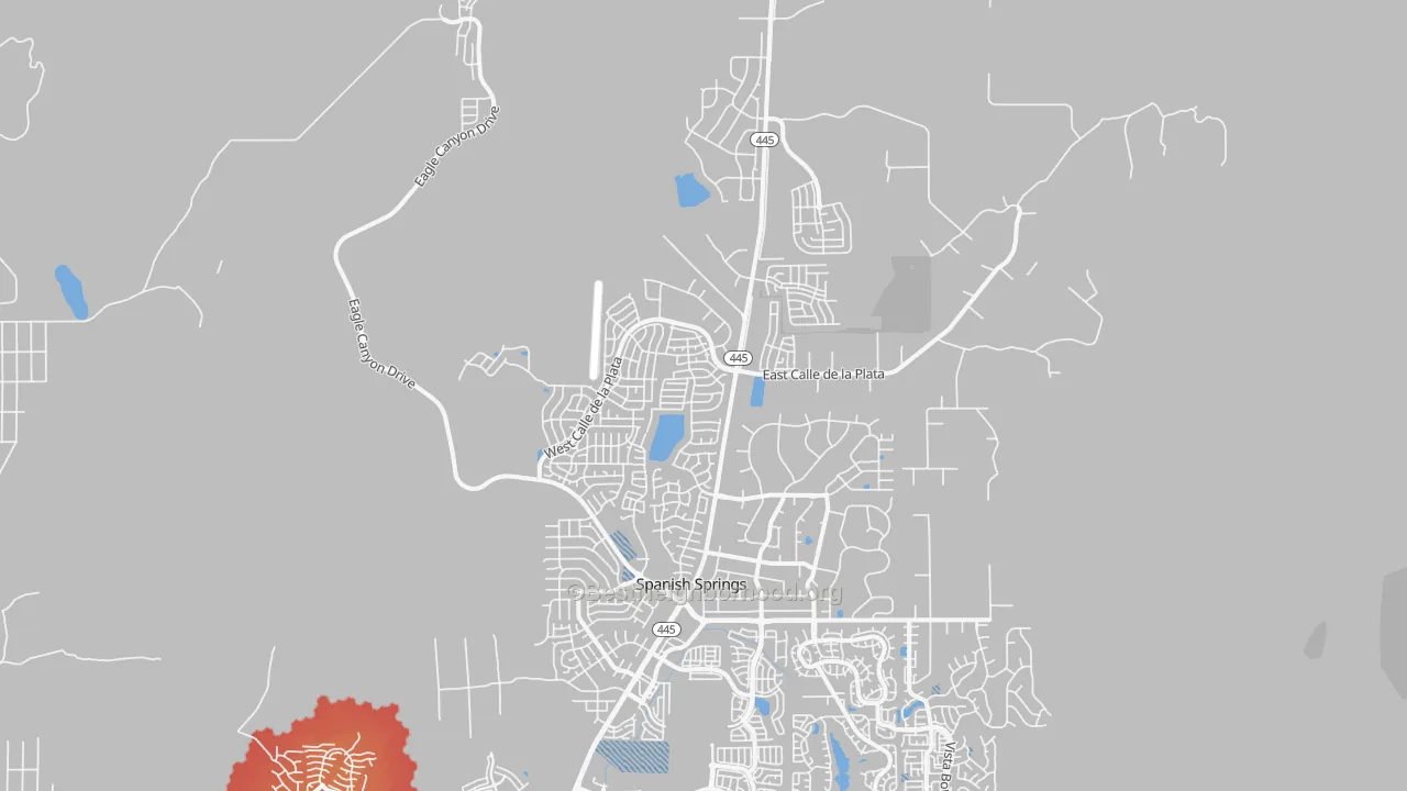Transit Grade map of 89441, NV