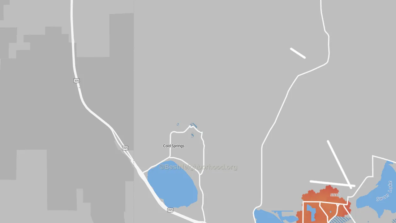 Transit Grade map of 89508, NV
