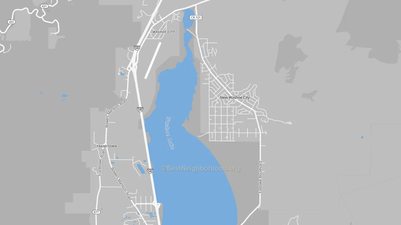 Transit Grade map of 89704, NV