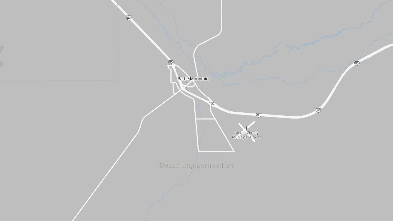 Transit Grade map of 89820, NV