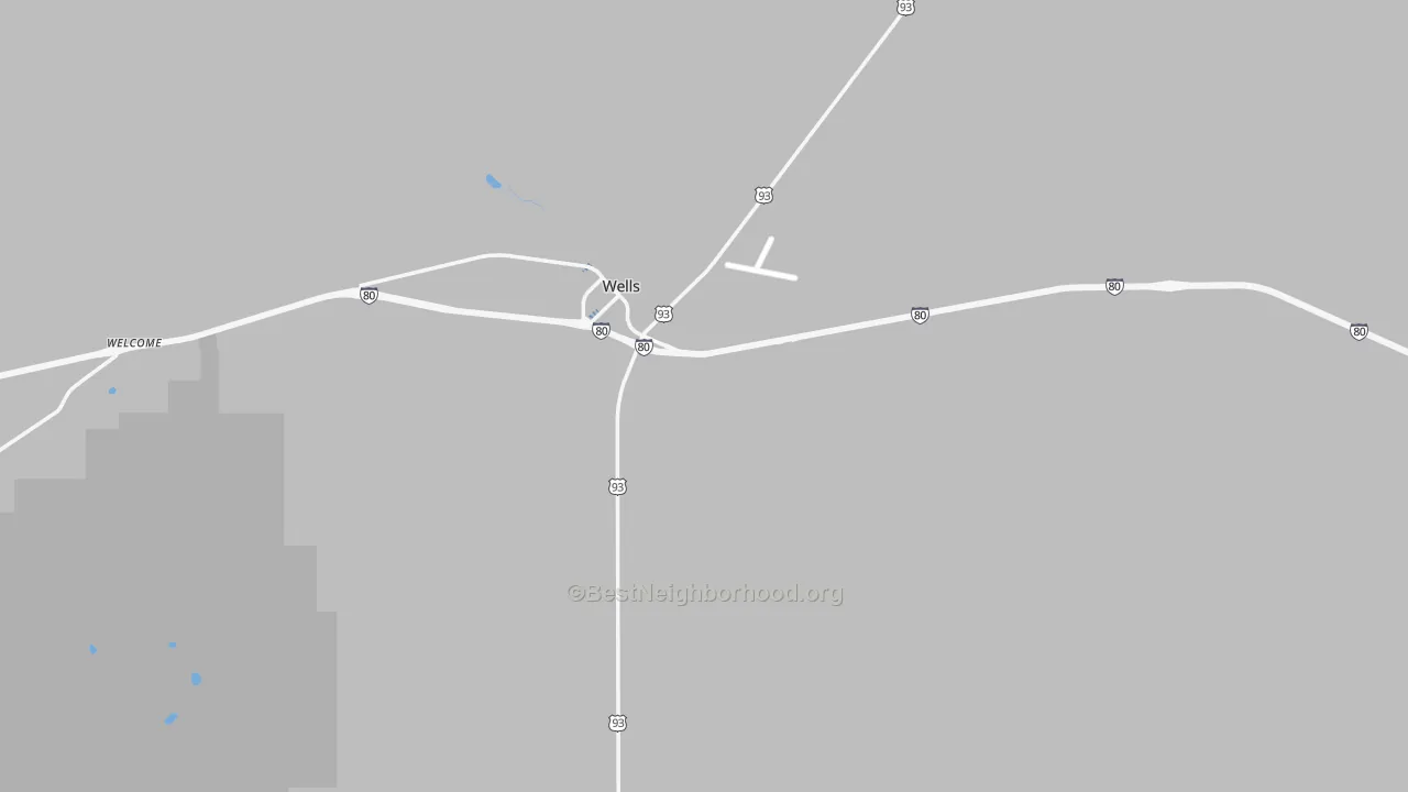 Transit Grade map of 89835, NV