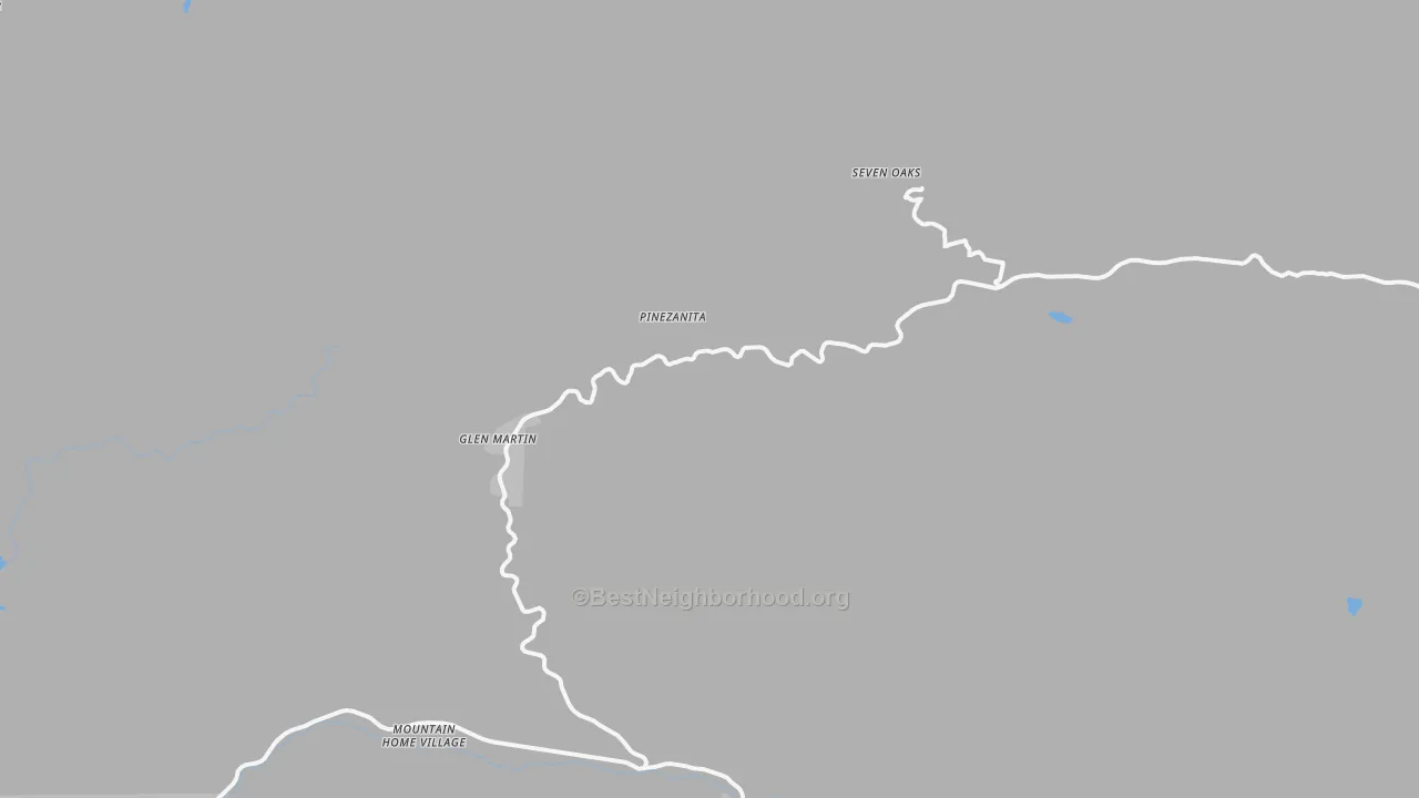 Transit Grade map of 92305, CA