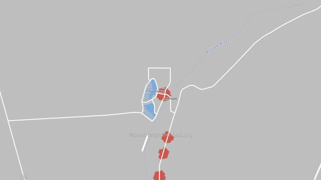 Transit Grade map of 92342, CA
