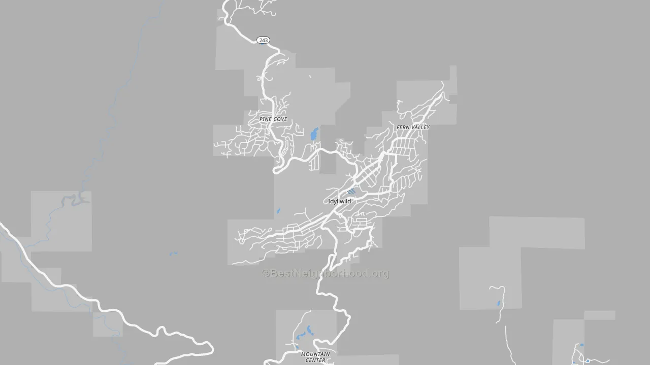 Transit Grade map of 92549, CA