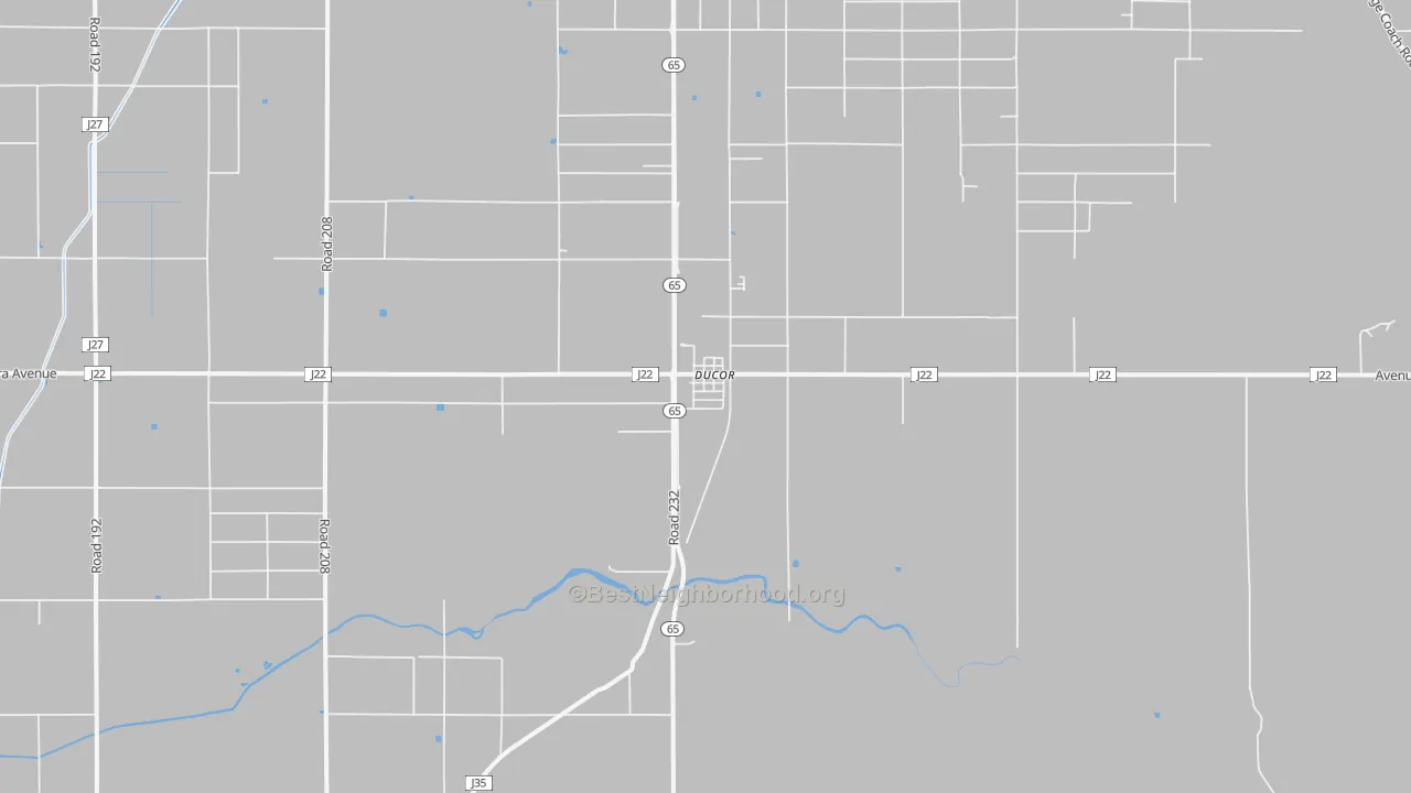 Transit Grade map of 93218, CA
