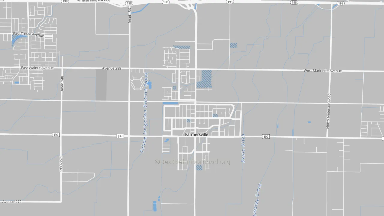 Transit Grade map of 93223, CA