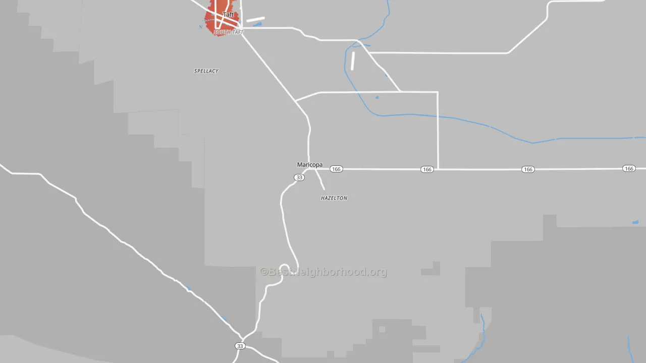 Transit Grade map of 93252, CA