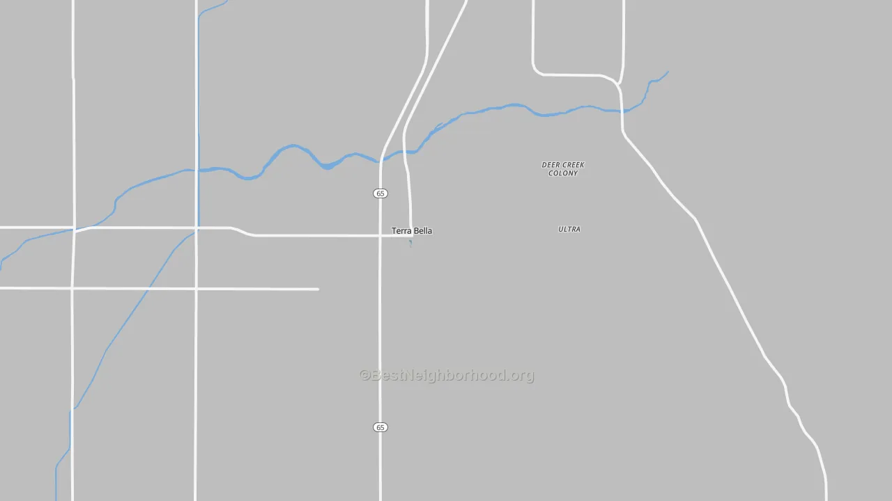 Transit Grade map of 93270, CA