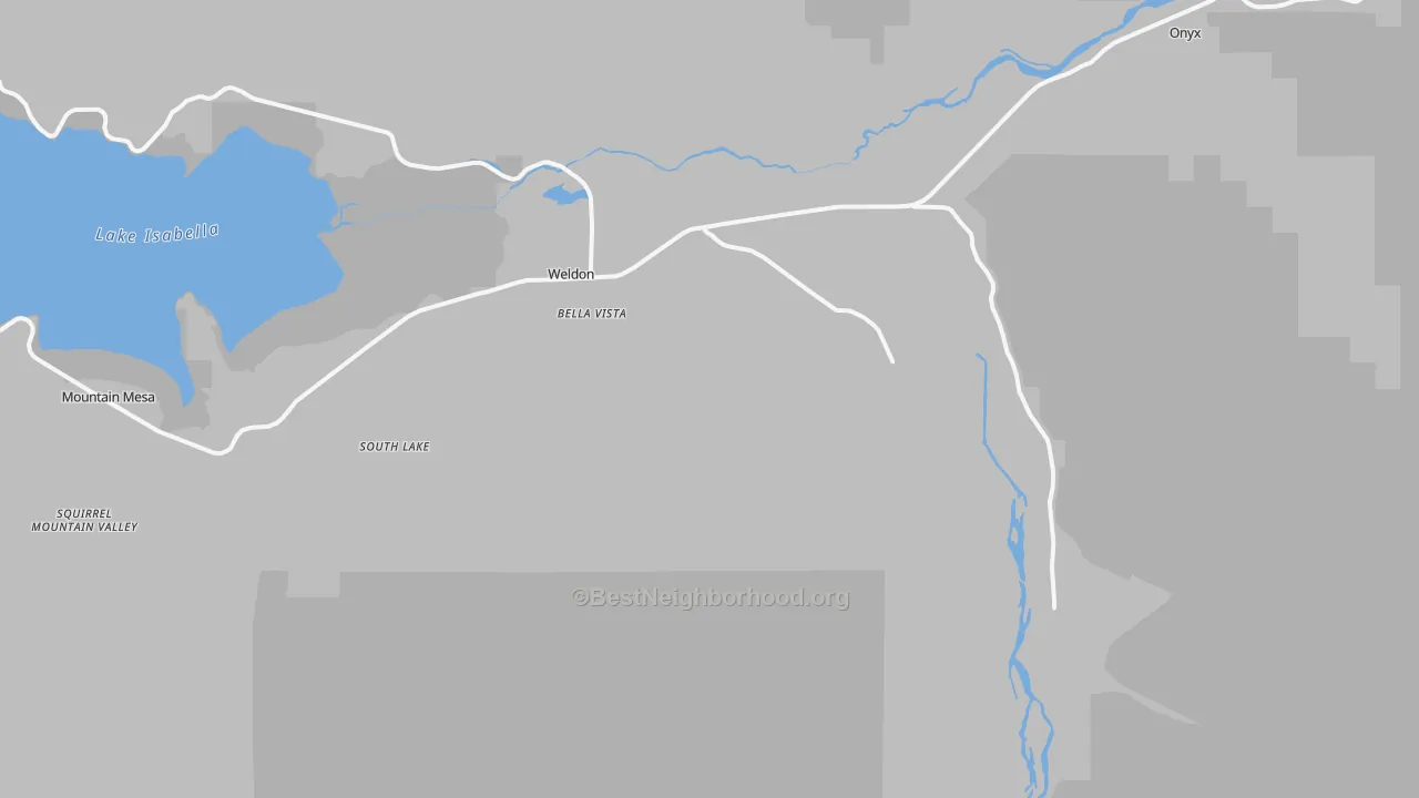 Transit Grade map of 93283, CA
