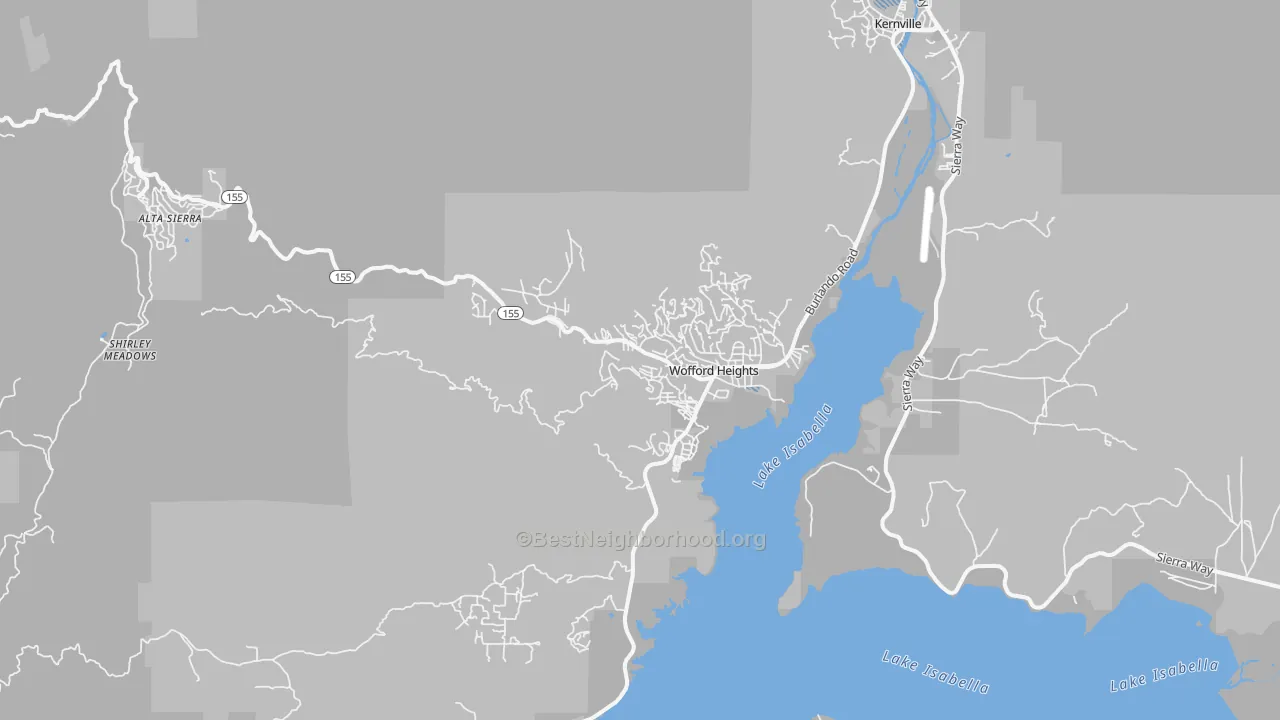 Transit Grade map of 93285, CA