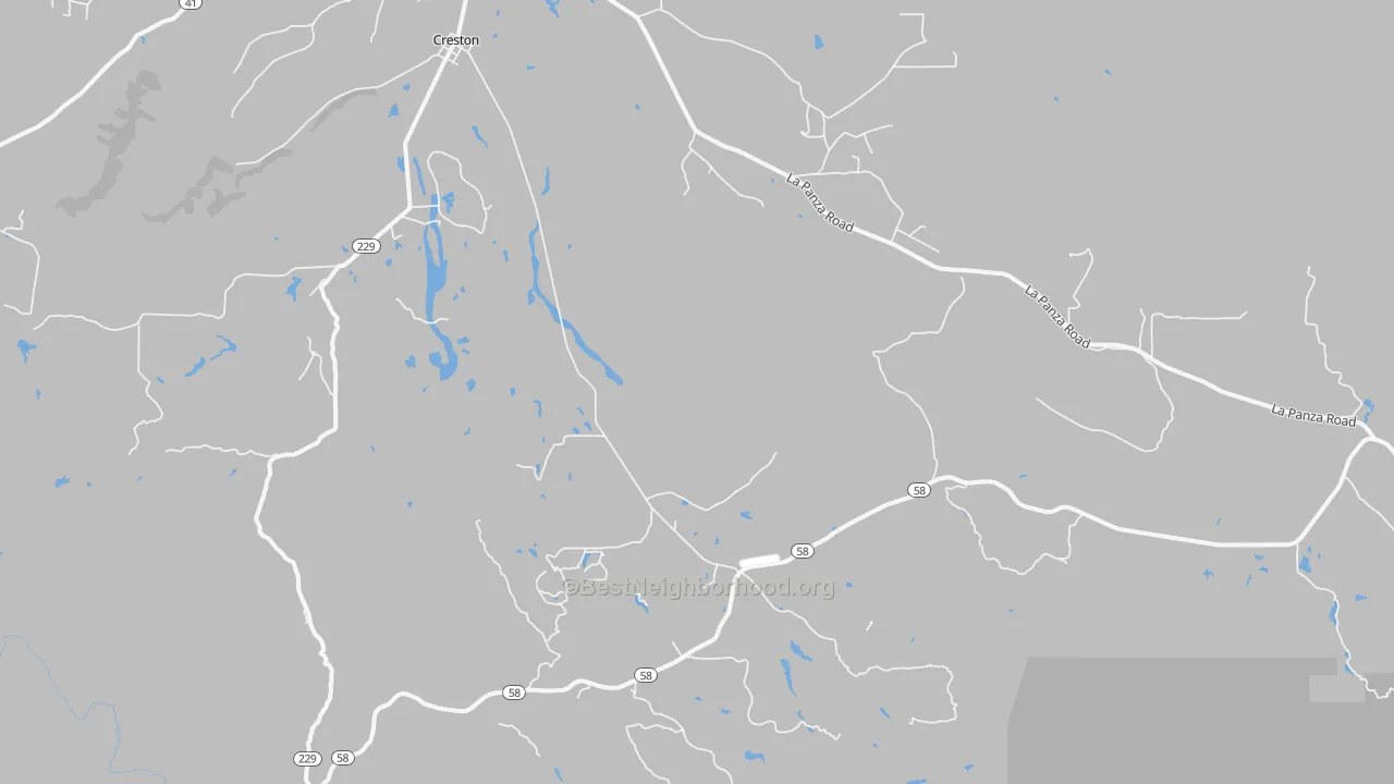 Transit Grade map of 93432, CA