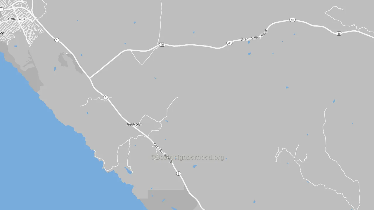 Transit Grade map of 93435, CA