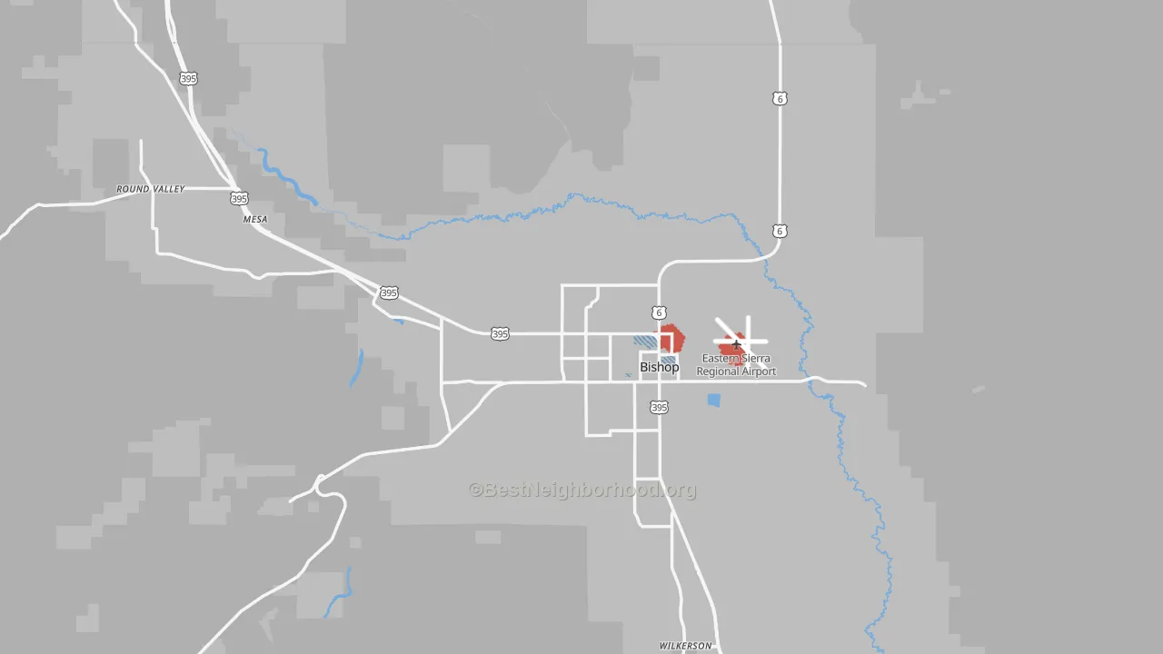 Transit Grade map of 93514, CA