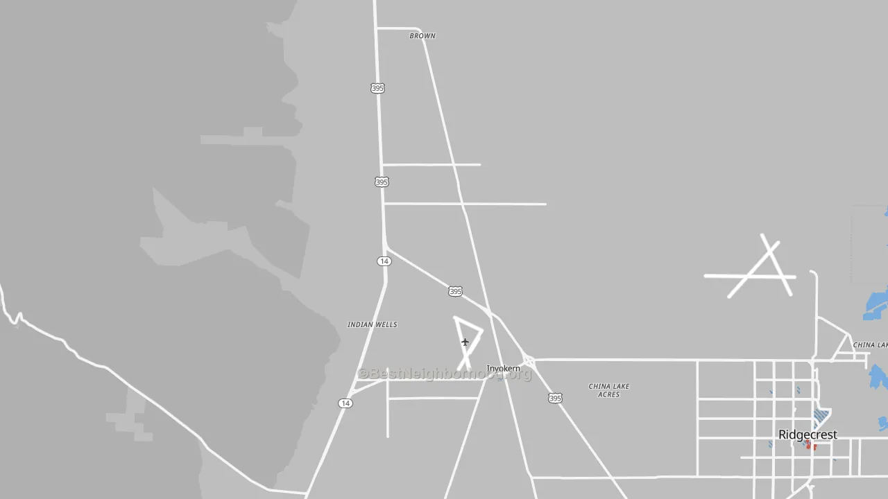 Transit Grade map of 93527, CA