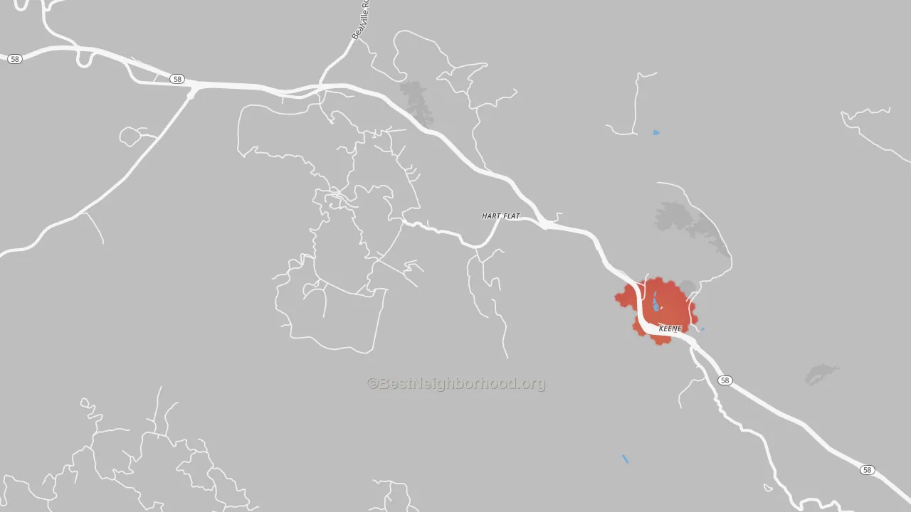 Transit Grade map of 93531, CA